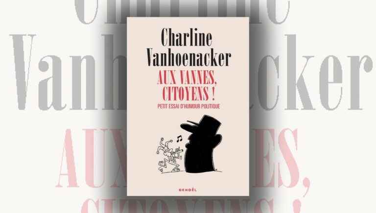 Charline Vanhoenacker analyzes the links between humor and politics in her book!