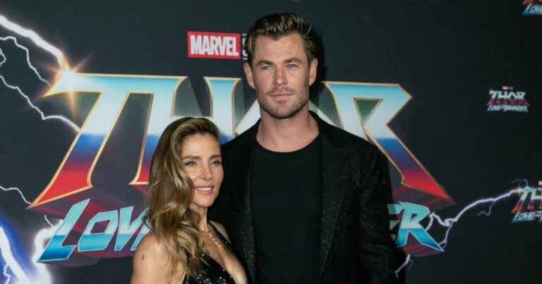 Chris Hemsworth, Elsa Pataky: Tandem in love with the children for the 1st of Thor