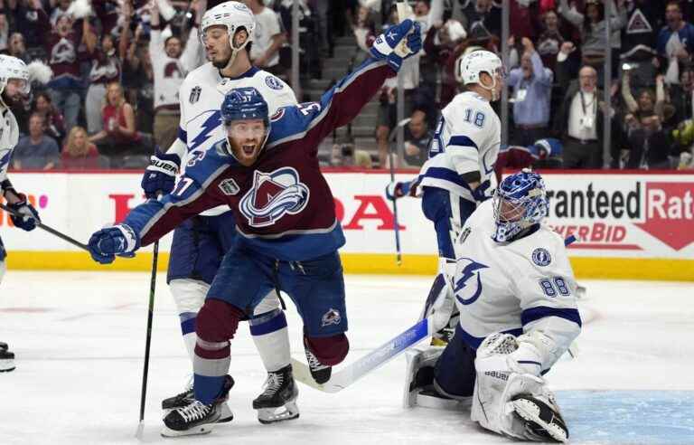 Colorado Avalanche win Game 1 in overtime