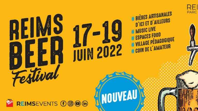 Come and discover the Reims Beer Festival at the Parc des Expositions in Reims, from June 17 to 19!