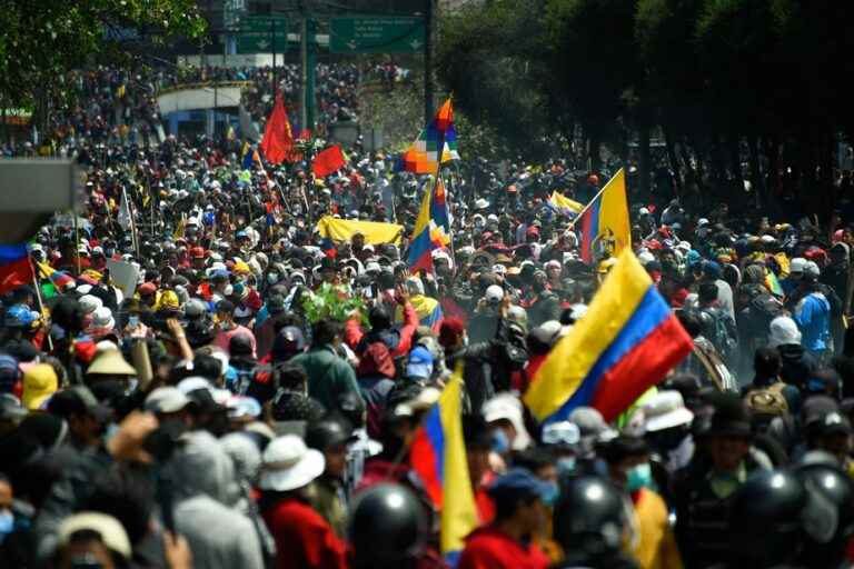 Ecuador |  Indigenous anger pours out on the streets of Quito