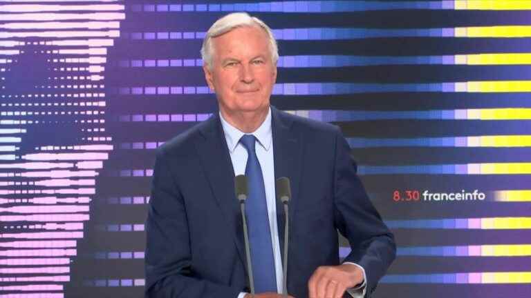 Elisabeth Borne “is legitimate” as Prime Minister, says LR Michel Barnier