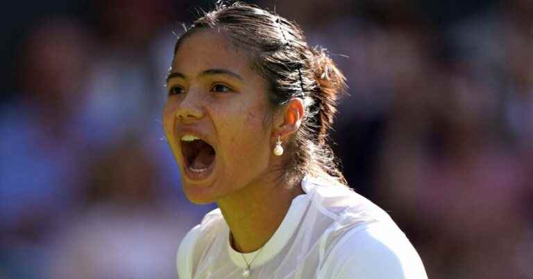 Emma Raducanu coquettish at Wimbledon: the pretty British plays with thousands of euros on her!