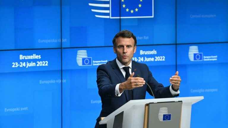 Emmanuel Macron takes stock of his European presidency