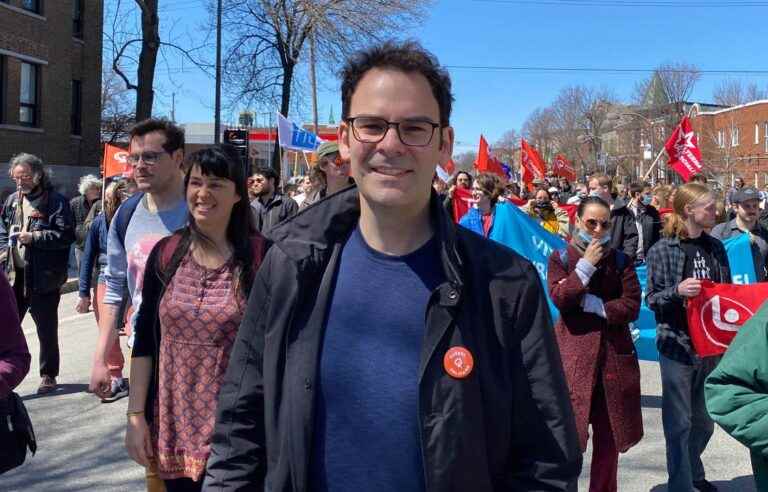 Étienne Grandmont is invested candidate of Quebec solidaire in Taschereau