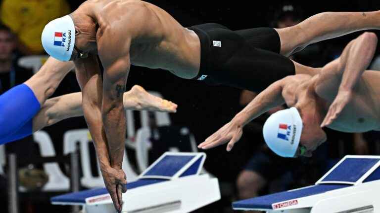 Florent Manaudou and Maxime Grousset eliminated in the 50m butterfly semi-finals