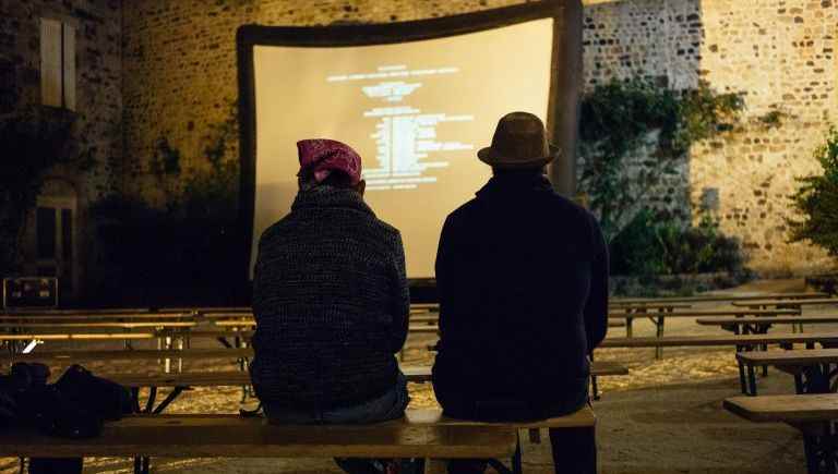 Frédéric Lecloux and Anne-Lore Mesnage photograph country cinema