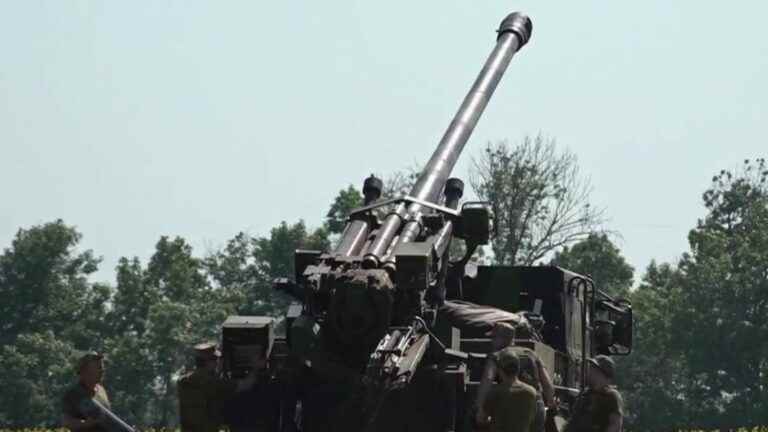 French guns at the service of the Ukrainian army