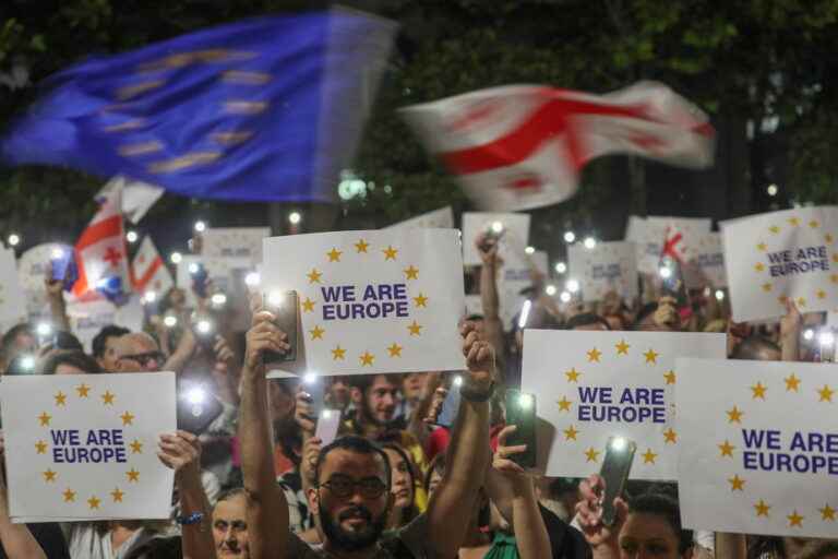 Georgia |  Tens of thousands of demonstrators for the country’s accession to the EU