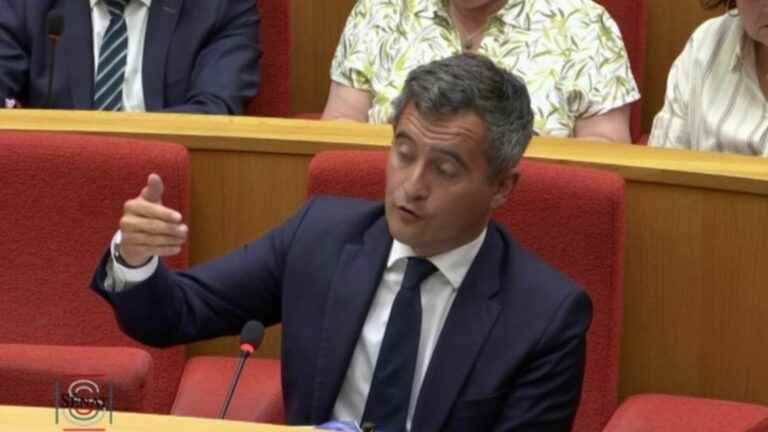 Gérald Darmanin explains himself to the senators