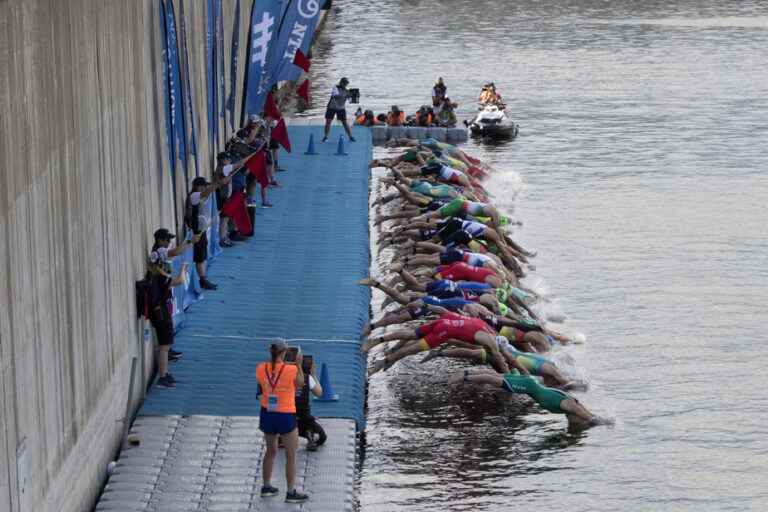 Grand Quay of the Old Port of Montreal |  The sprint and relay triathlon worlds, a springboard for Paris 2024