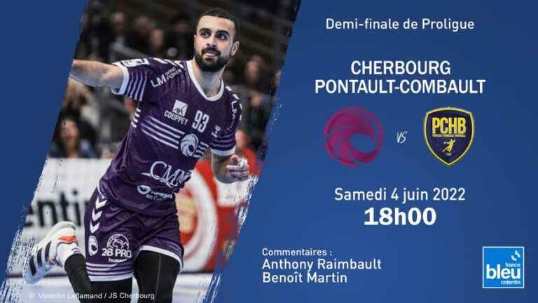 Handball: JS Cherbourg – Pontault-Combault, experience the semi-final of the play-offs on Saturday on France Bleu Cotentin