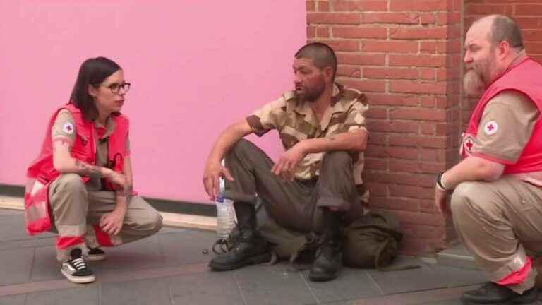 Heat wave: in Toulouse, the Red Cross comes to the aid of the homeless