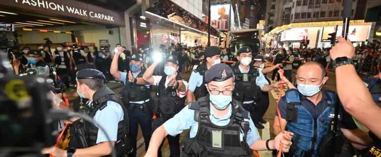 Hong Kong: several arrests during the anniversary of Tiananmen