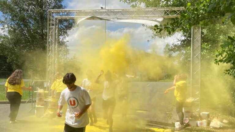 IN PICTURES – The first edition of the “Hungry Color” brought together a thousand people in Mourenx