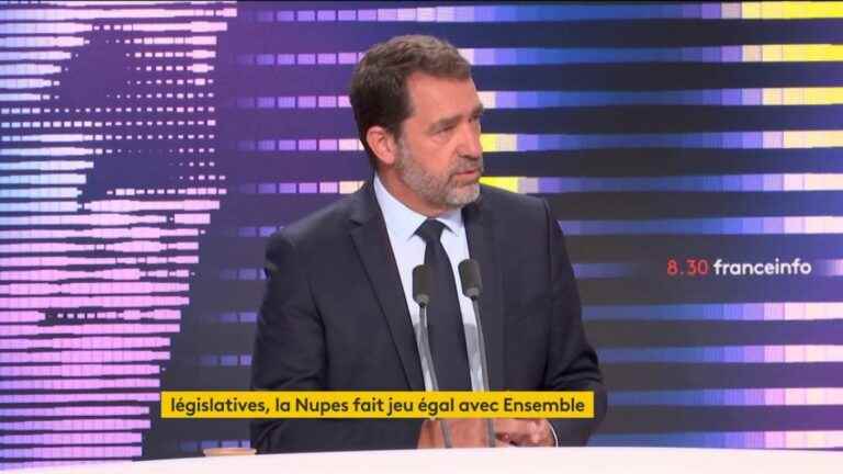 “If she has the feeling of having been threatened, it’s a mistake”, admits Christophe Castaner