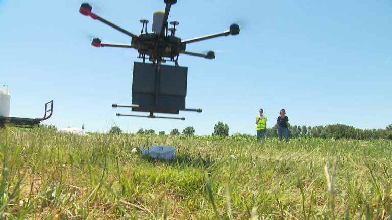 In Gironde, medicines delivered by drone to rural areas