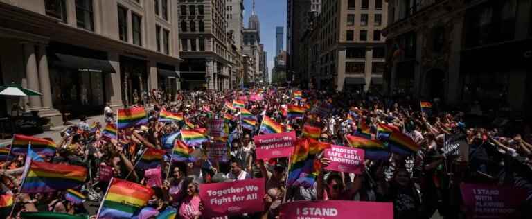 In New York, firecrackers sow panic at the pride march