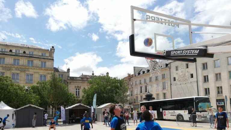 In Poitiers, the 3×3 basketball festival takes over the city center