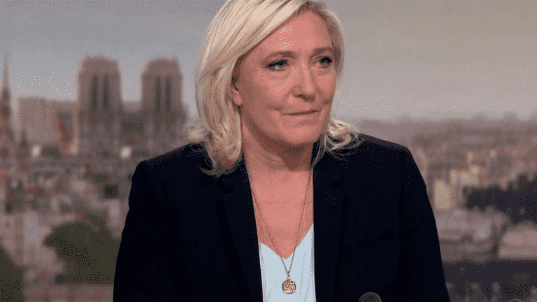 “It is fundamental that the National Rally has a powerful group in the Assembly”, says Marine Le Pen