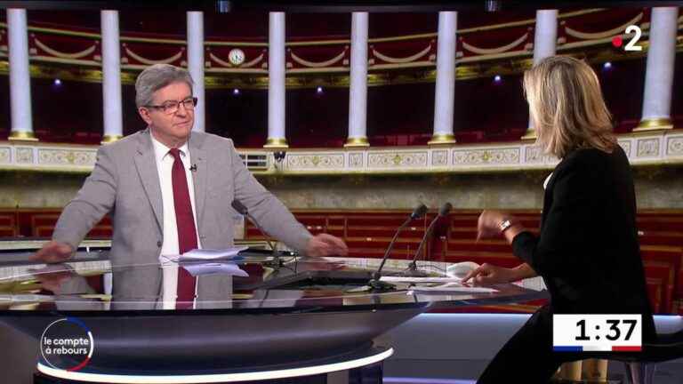 Jean-Luc Mélenchon pleads the “lapsus” after calling on the “fachos not too angry” to vote for him