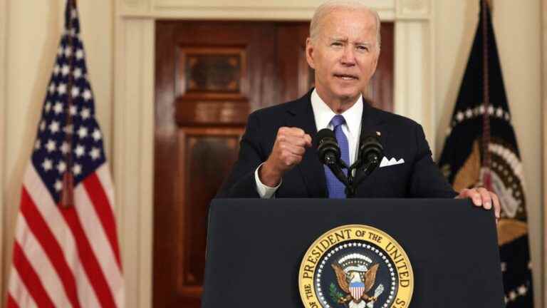 Joe Biden denounces “a tragic error” after the Supreme Court revoked the constitutional right to abortion