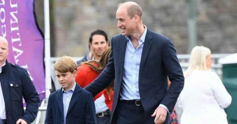 Kate Middleton and William in Cardiff: a detail of Prince George’s look melts fans