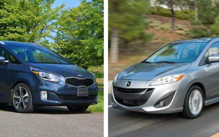 Kia Rondo or Mazda5: which one to choose?