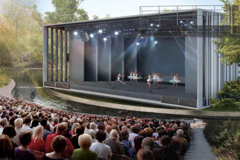 La Fontaine Park |  Reopening of the Théâtre de Verdure