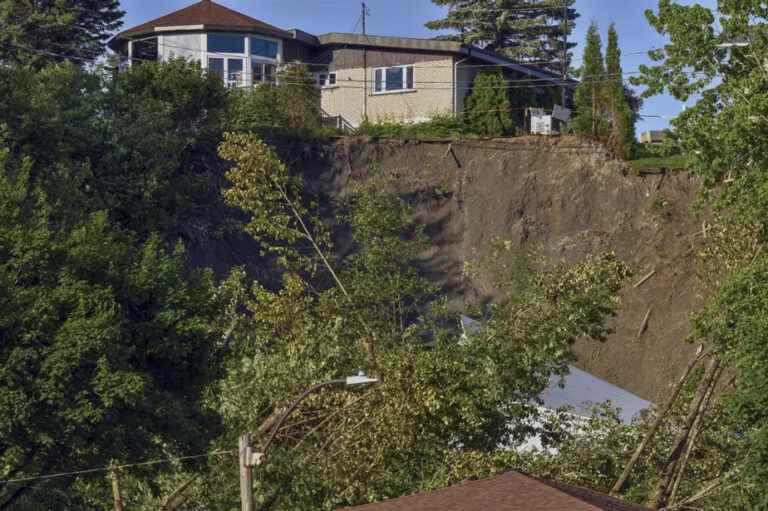 Landslide in La Baie |  Quebec could improve aid to disaster victims