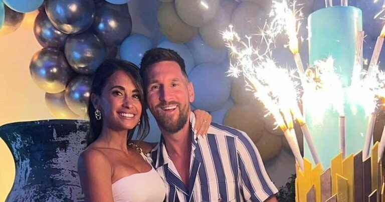 Lionel Messi celebrates his 35th birthday surrounded by his wife and a host of stars in Ibiza