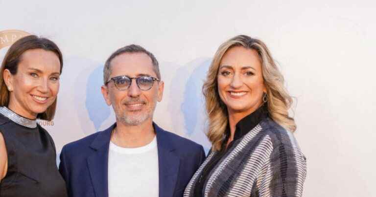 Mary Pierce and Gad Elmaleh very chic for a superb gala under the southern sun