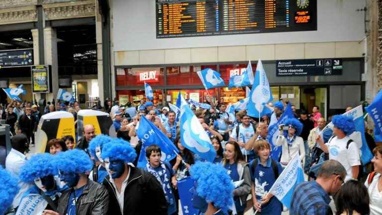 Montpellier gets a train for MHR supporters