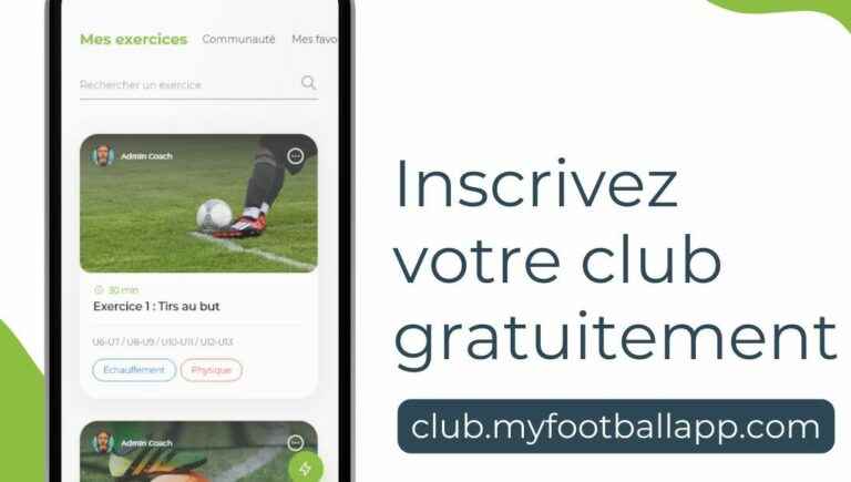 MyfootballApp, an application for amateur clubs