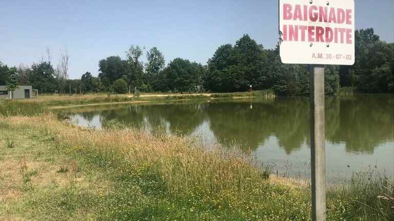 No supervised swimming on the water bodies of Indre-et-Loire this weekend despite the heat wave