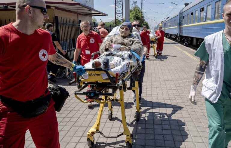 On the route of Ukrainian evacuees from Donbass