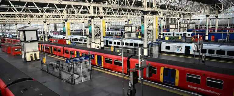 [PHOTOS] United Kingdom: stations deserted for the biggest rail strike in thirty years