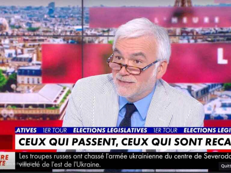 Pascal Praud atomizes the son of Anne Hidalgo for his happening during the legislative elections