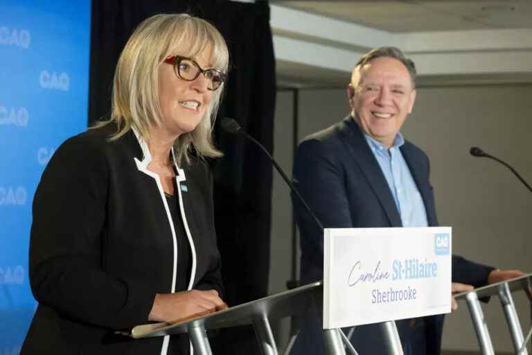 Past criticism of the CAQ candidate |  The third link “has evolved”, defends Caroline St-Hilaire