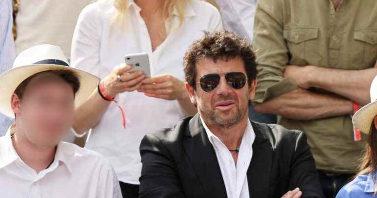 Patrick Bruel and his son Léon, close to Demi Moore and her young lover at Roland-Garros