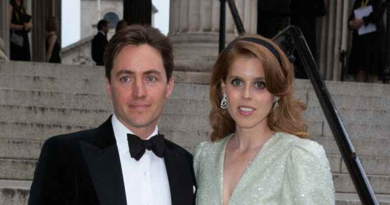 Princess Beatrice: Hollywood star look, she sparkles with a thousand lights on the arm of her husband Edoardo