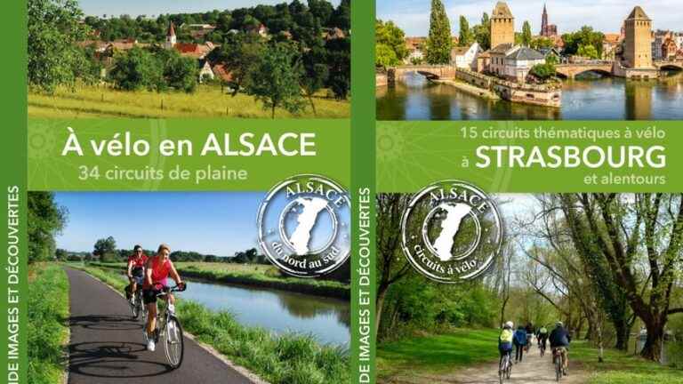 Publication of two books to (re)discover Alsace by bike