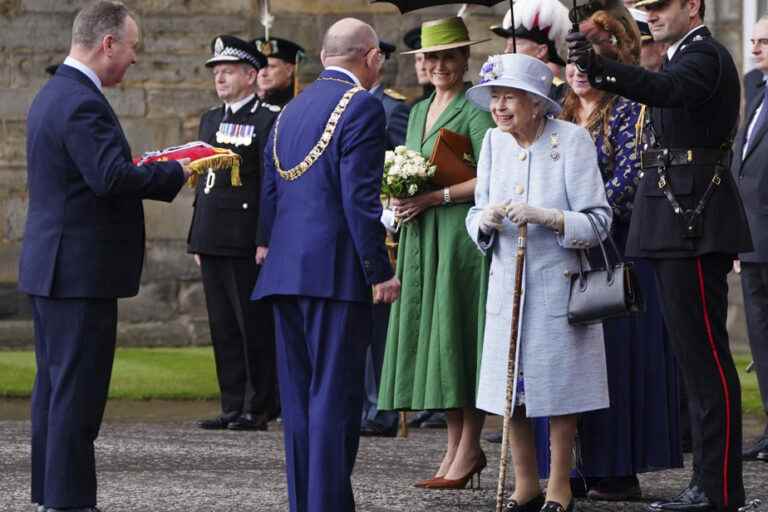 Queen Elizabeth in Scotland for a week of royal events