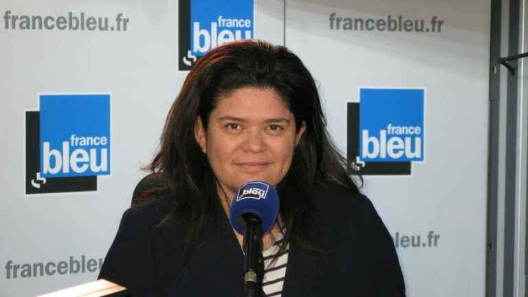 Raquel Garrido and activists victims of tear gas in Drancy