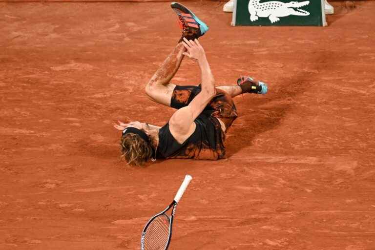 Roland Garros |  Several torn ligaments for Alexander Zverev