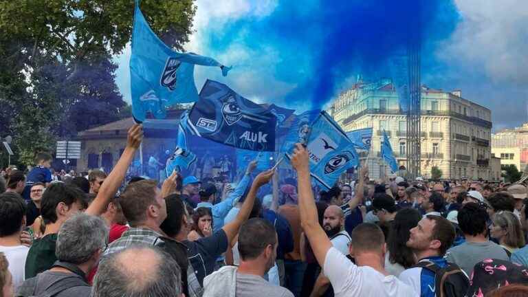 Rugby: Montpellier celebrates its champions Place de la Comédie