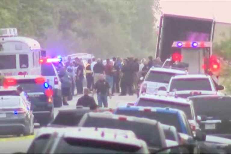 San Antonio |  Forty migrants found dead in a trailer