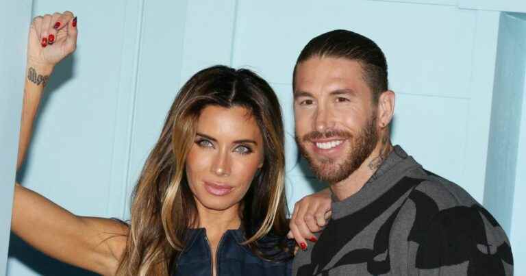 Sergio Ramos shirtless and tattooed: kiss feet in the water with the beautiful Pilar Rubio