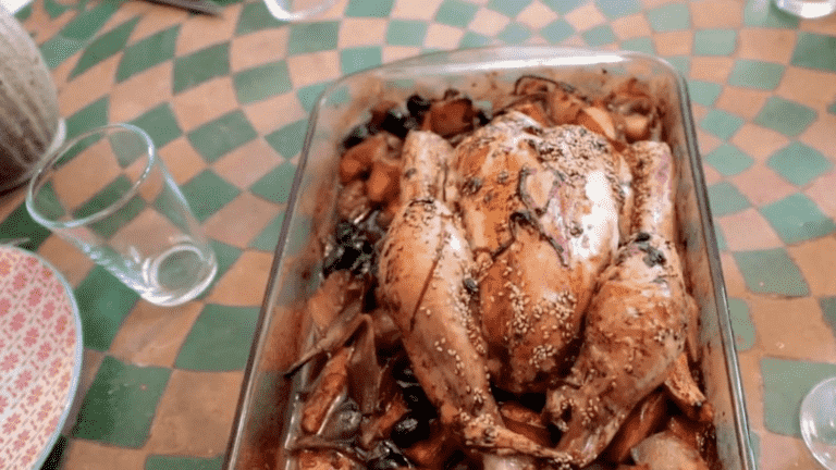 Sunday chicken, a French tradition