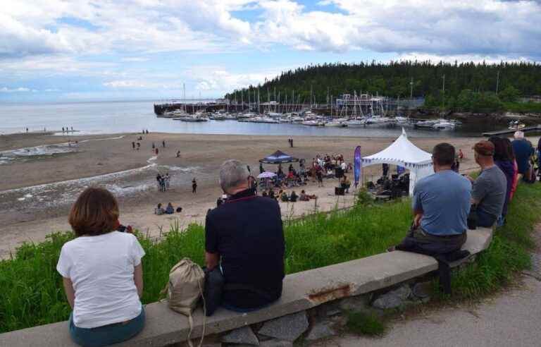 Tadoussac Song Festival: the return of sunny days at the entrance to the North Shore